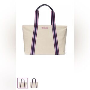 NWT Victoria’s Secret PINK Canvas Tote